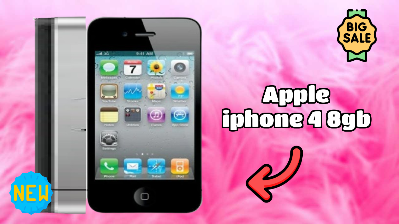 Apple IPhone 4 8GB at ₹13,999 - Complete Specifications List