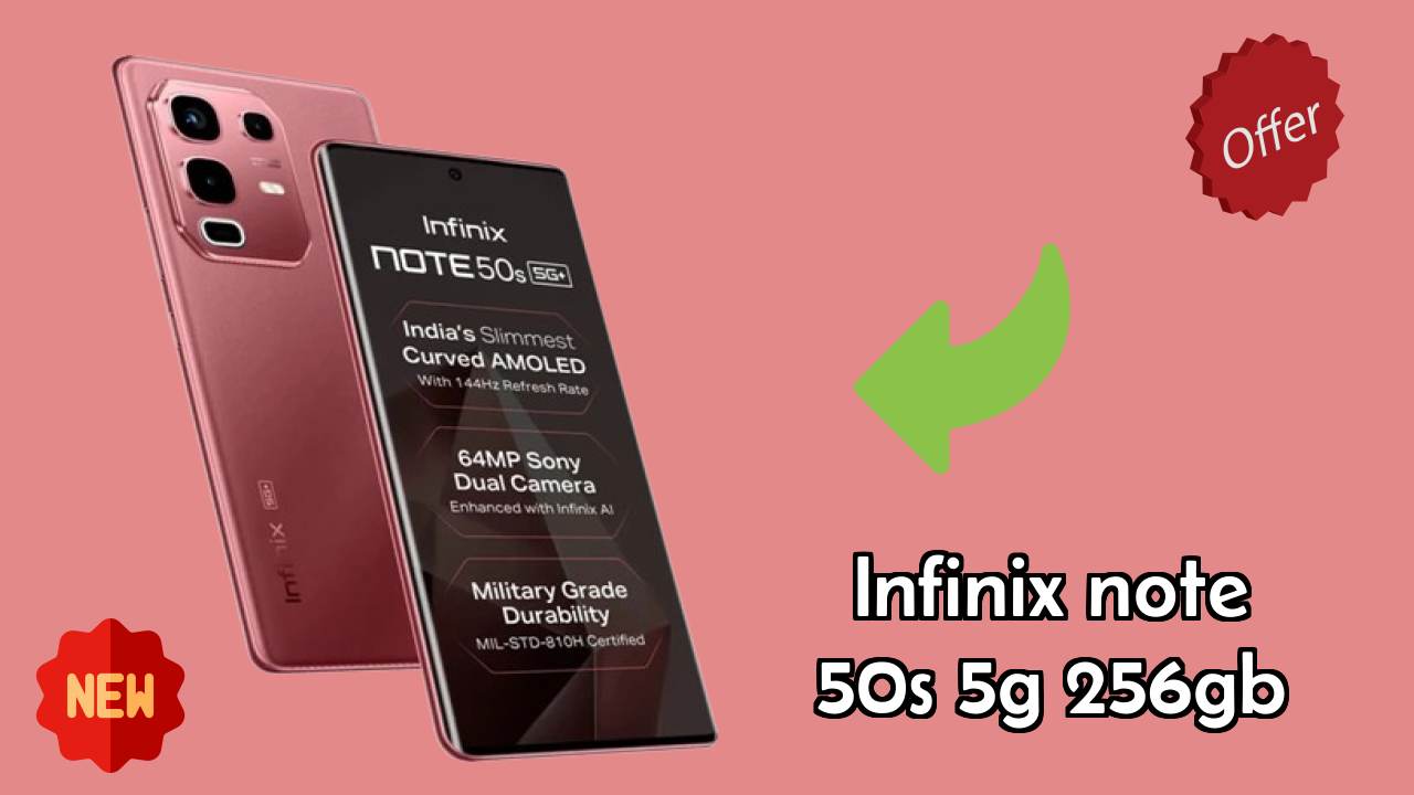 Infinix Note 50s 5G+ 256GB at ₹17,999 - Best Features Explained
