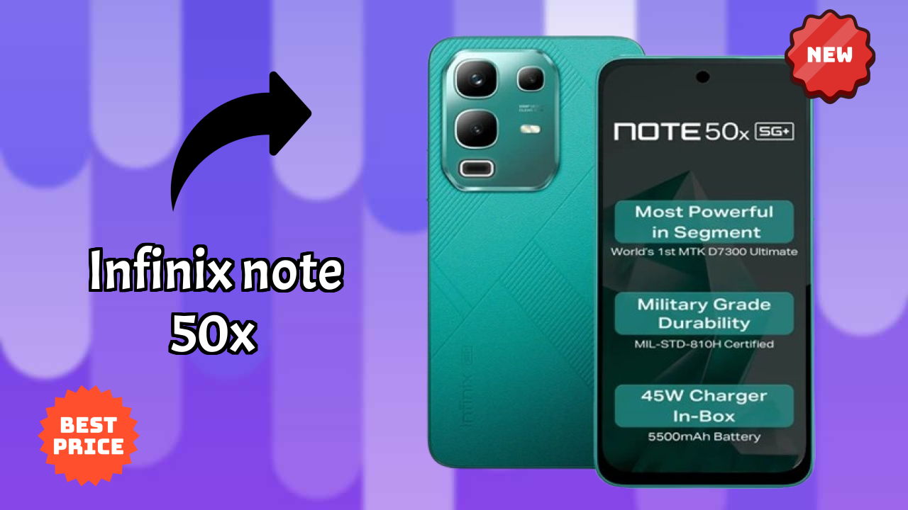 Infinix Note 50X Battery Life Test: 5500 MAh Lasts All Day?