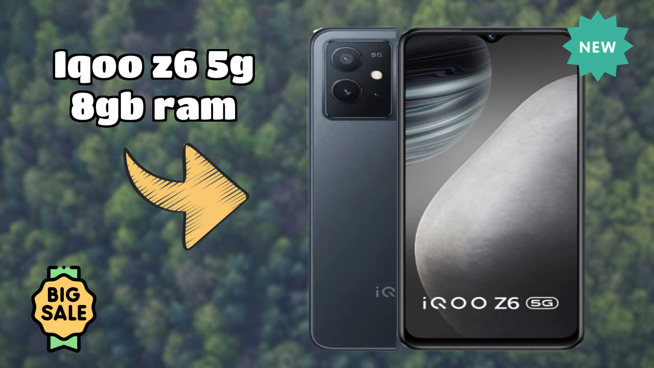 IQOO Z6 5G 8GB RAM Price Drop: Now Just ₹17,999 Available