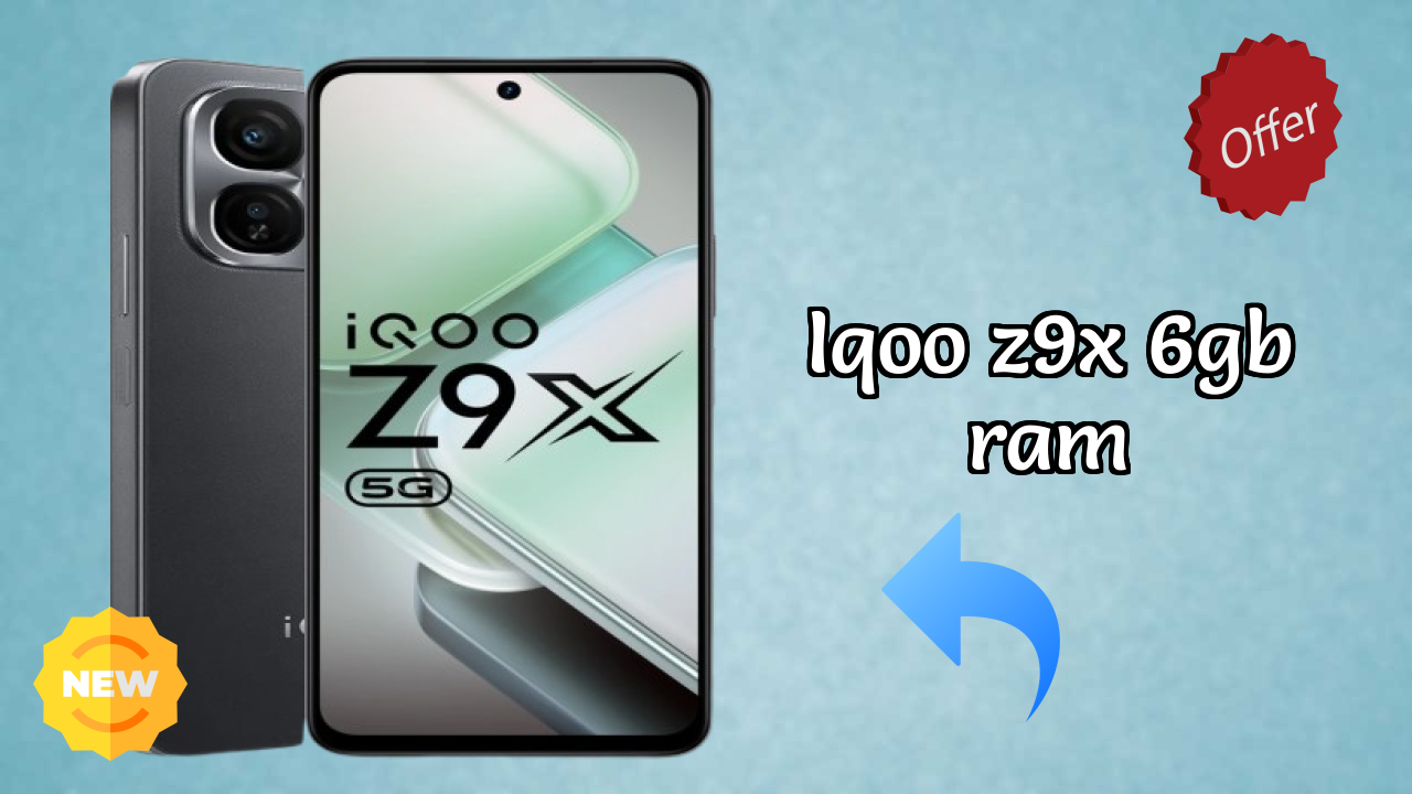 IQOO Z9x 6GB RAM Display Technology: LCD Explained