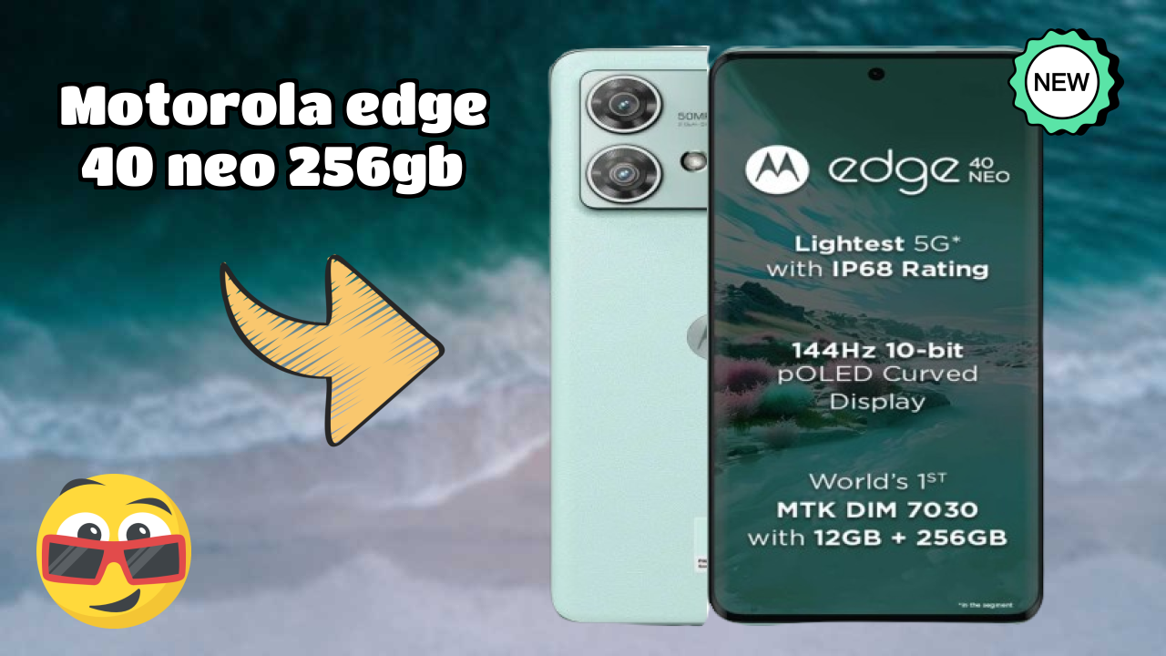 Motorola Edge 40 Neo 256GB RAM Test: 12 GB RAM Handles Heavy Apps?