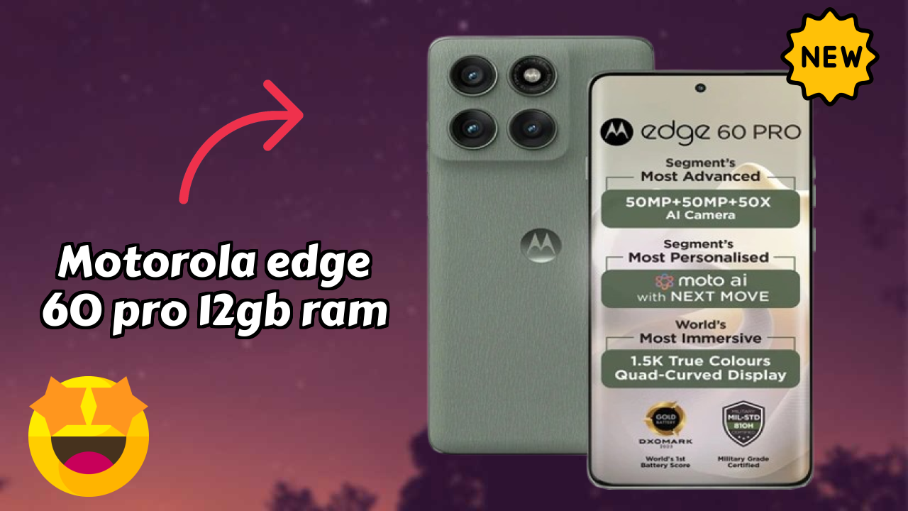 Motorola Edge 60 Pro 12GB RAM Battery Life: 6000 MAh Real-World Test