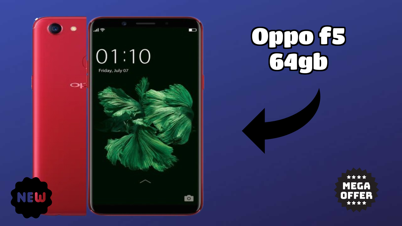 OPPO F5 64GB at ₹10,999 - Best Features Highlighted