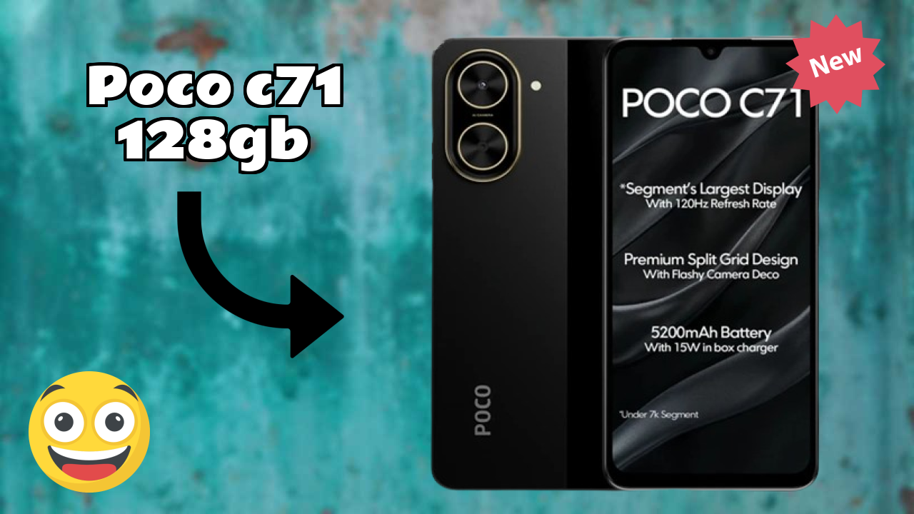 POCO C71 128GB RAM Performance: 6 GB RAM Gaming Test