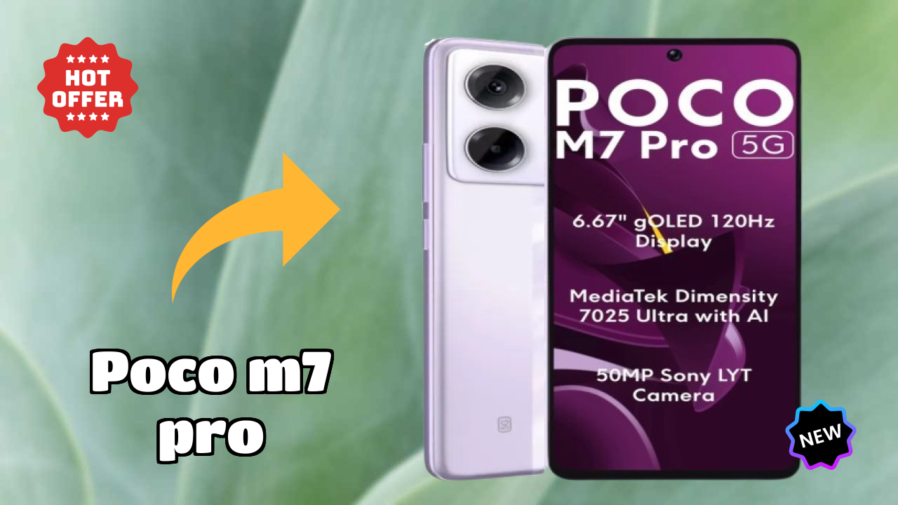 POCO M7 Pro Display Technology: AMOLED Review