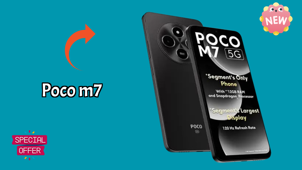 POCO M7 Display Size: 6.88 Inches (17.48 Cm) Screen Quality