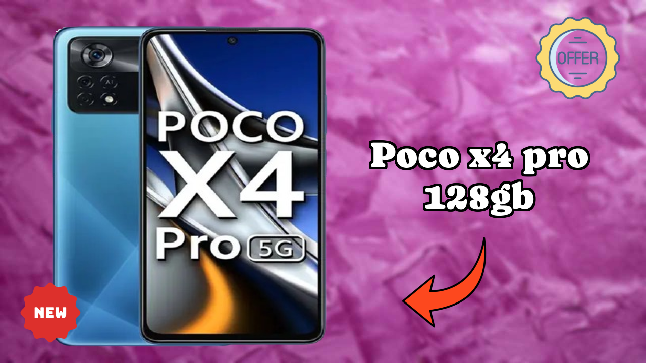 POCO X4 Pro 128GB Display Size: 6.67 Inches (16.94 Cm) Screen Quality