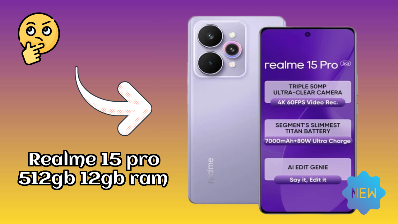 Realme 15 Pro 512GB 12GB RAM Price: ₹41,099 - Complete Analysis