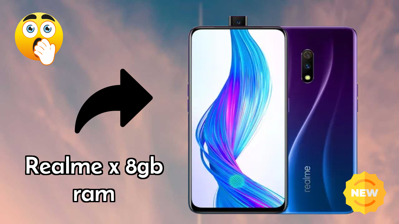 Realme X 8GB RAM at ₹20,999 - Best Features Listed