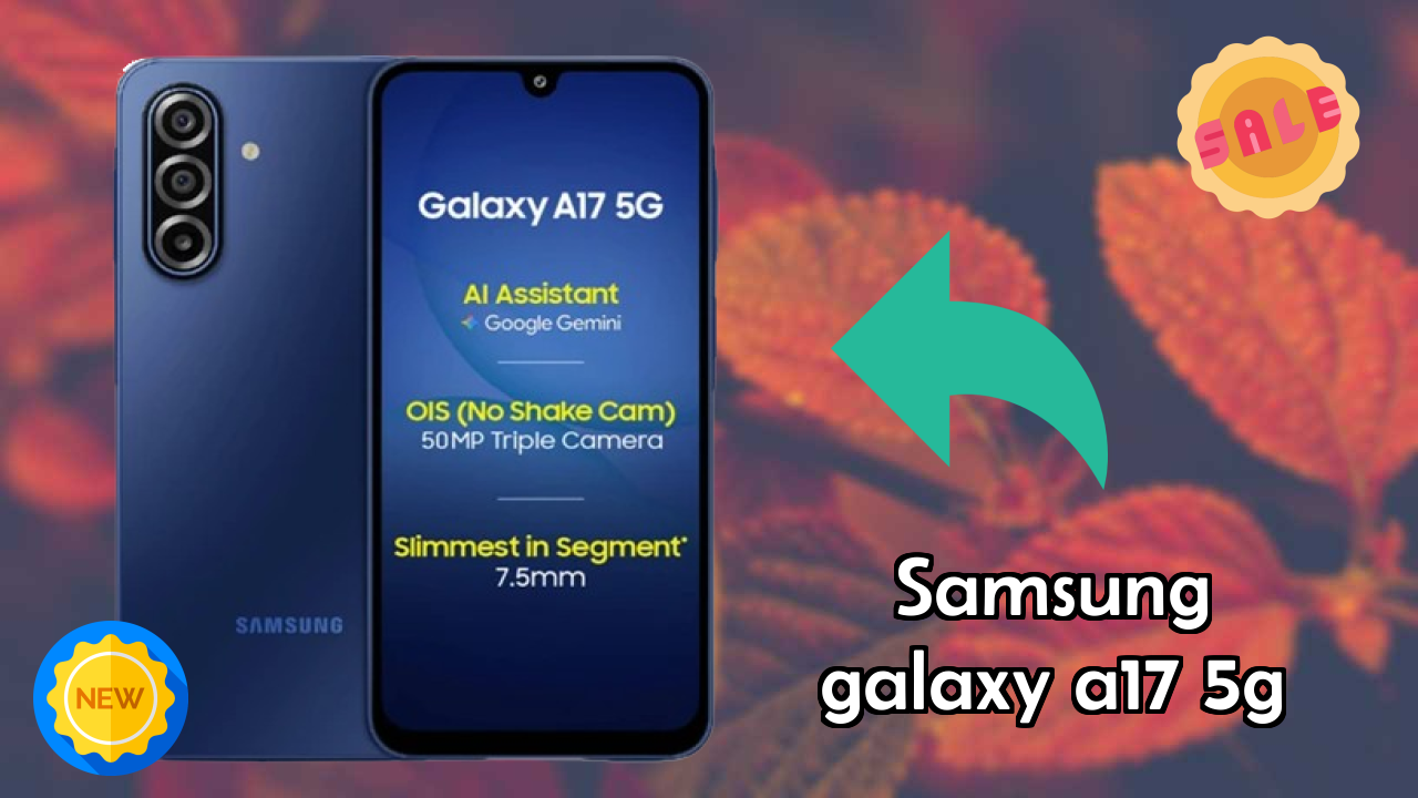 Samsung Galaxy A17 5G Display Size: 6.7 Inches (17.02 Cm) Screen Quality