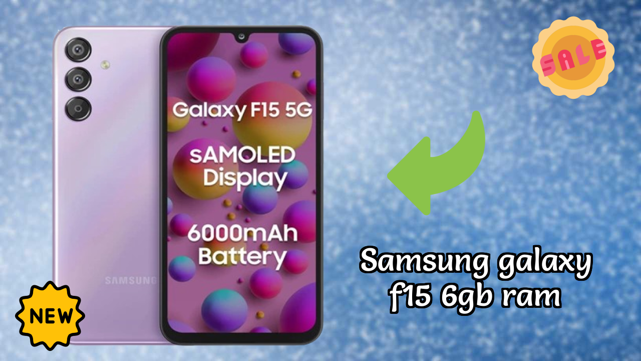 Samsung Galaxy F15 6GB RAM Display Review: 6.5 Inches (16.51 Cm) Screen Quality Test