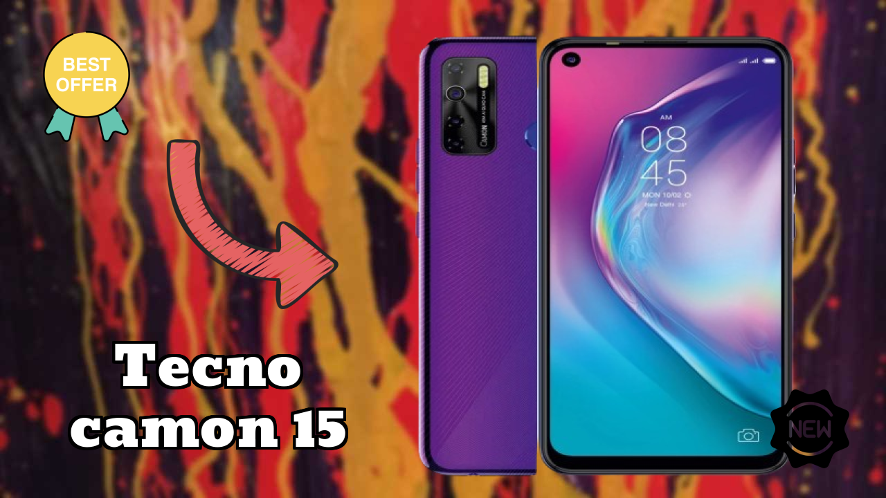Tecno Camon 15 at ₹10,449 - Best Deal Available Now