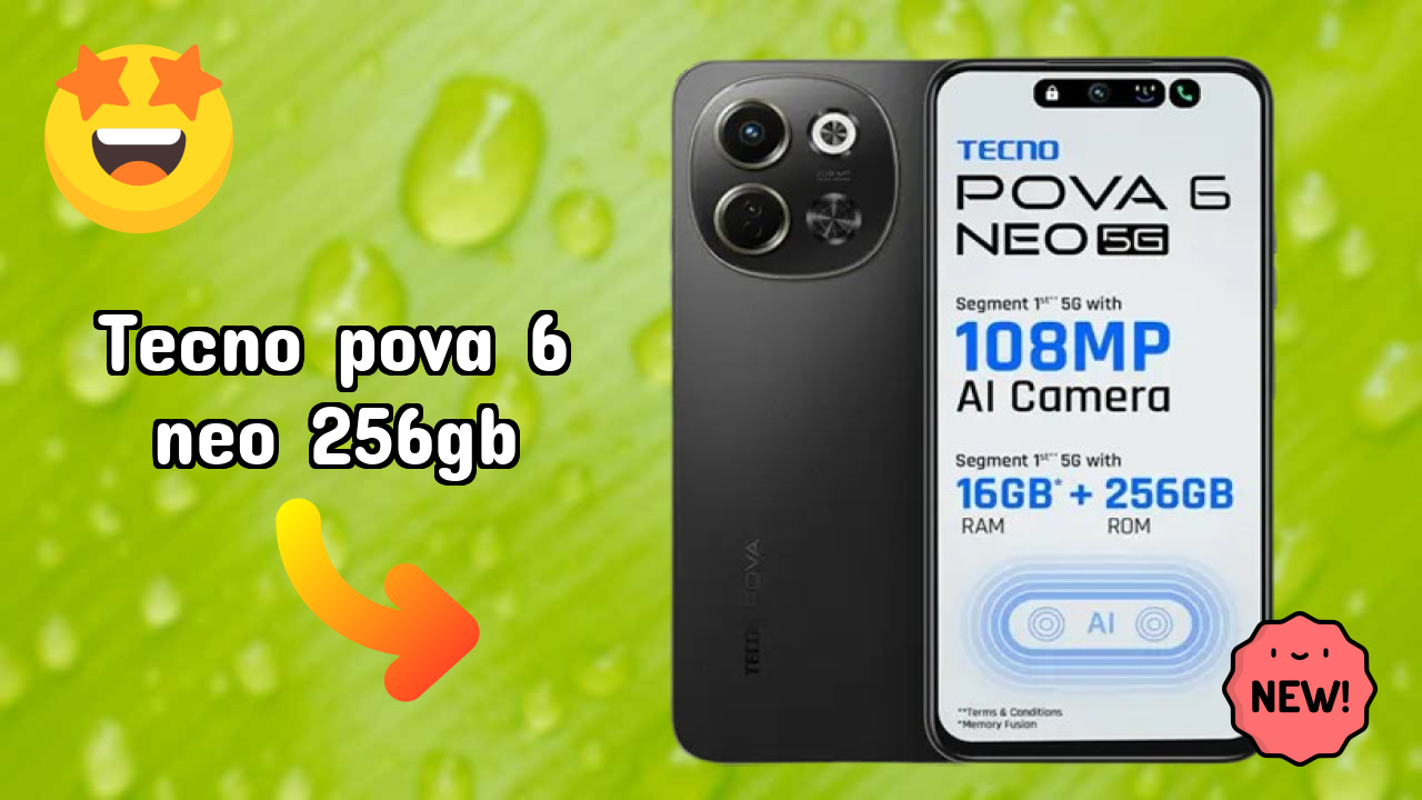 Tecno Pova 6 Neo 256GB 2026 Best Features Explained
