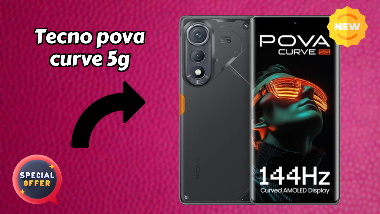 Tecno Pova Curve 5G Battery Life: 5500 MAh Charging Time