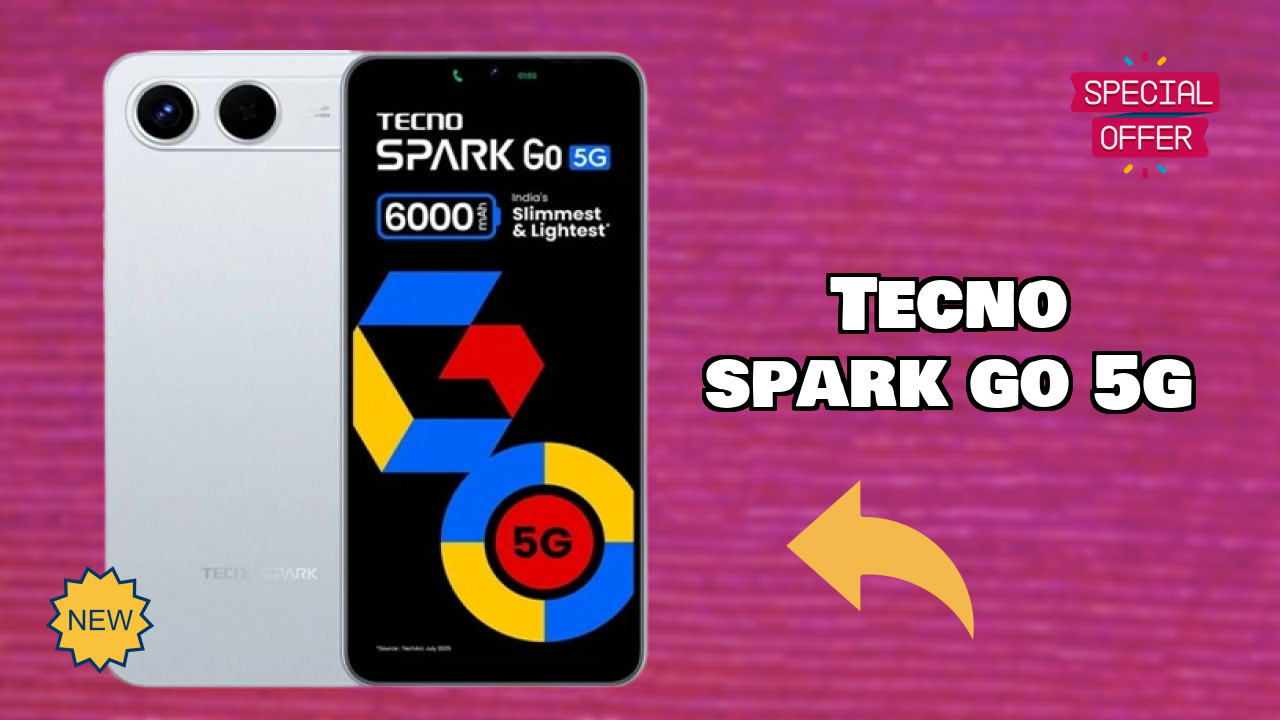 Tecno Fans: Tecno Spark Go 5G Now Available at Just ₹9,999