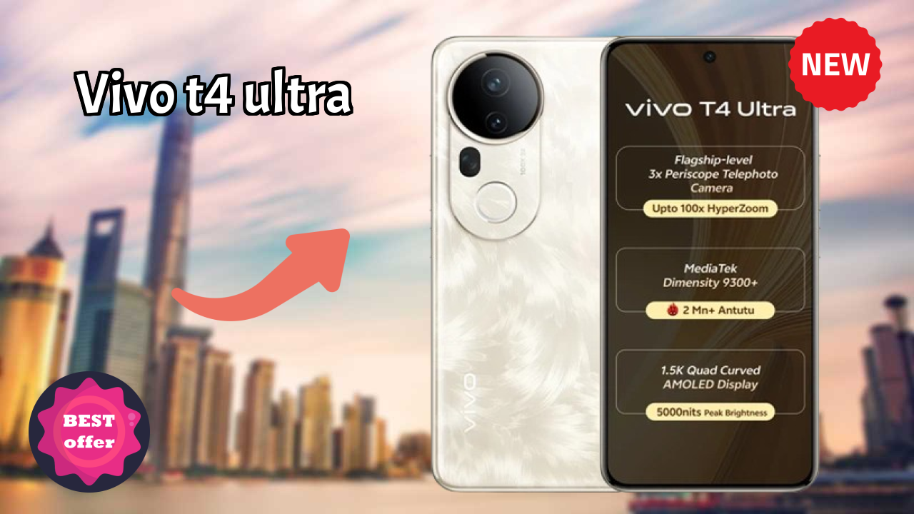 Vivo T4 Ultra Display Analysis: 6.67 Inches (16.94 Cm) Screen